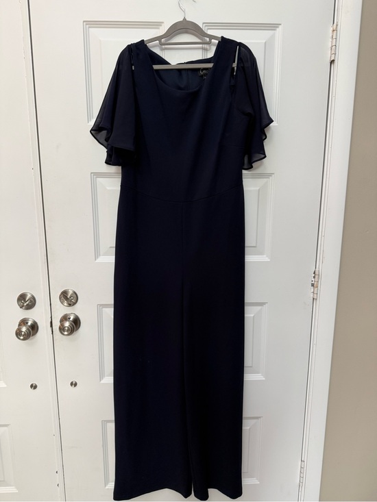 connected apparel Dresses & Skirts - connected apparel Navy Maxi Dress with Flutter Sleeves